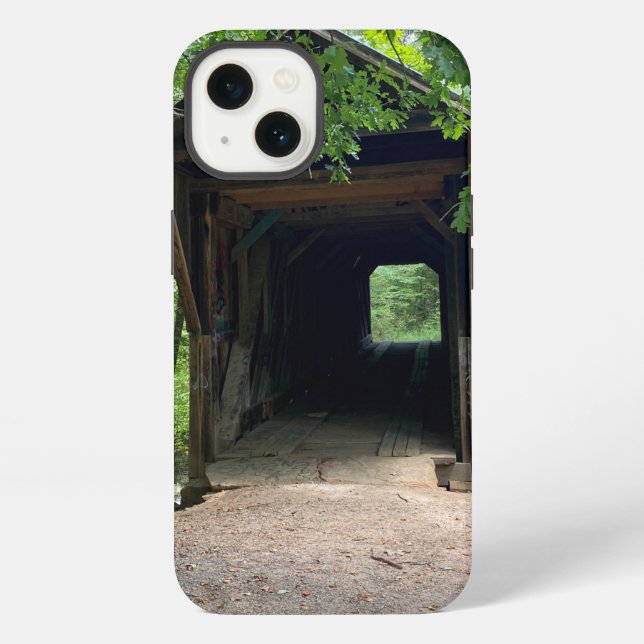 Coque iPhone Coques iphone du pont couvert de Bunker Hill (Verso)