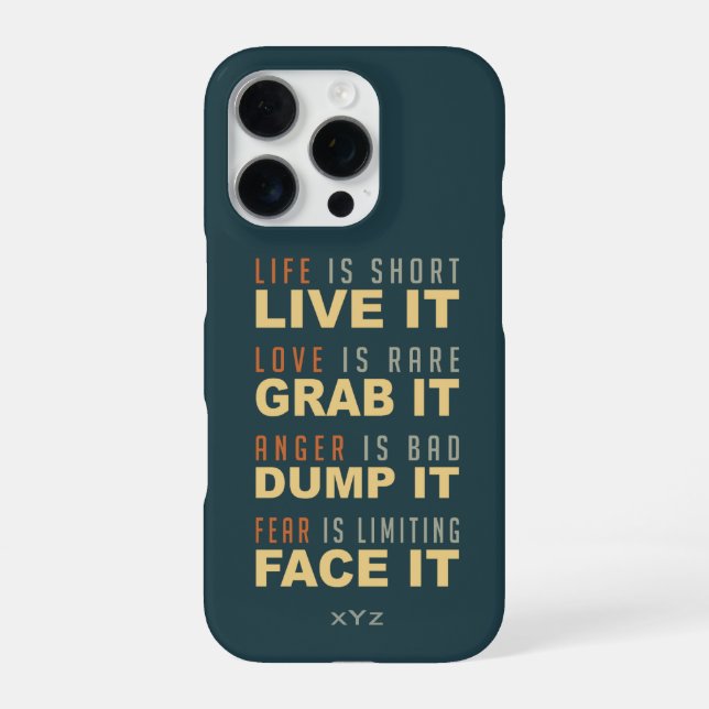 Coque iPhone Coques Motivationnels (Verso)