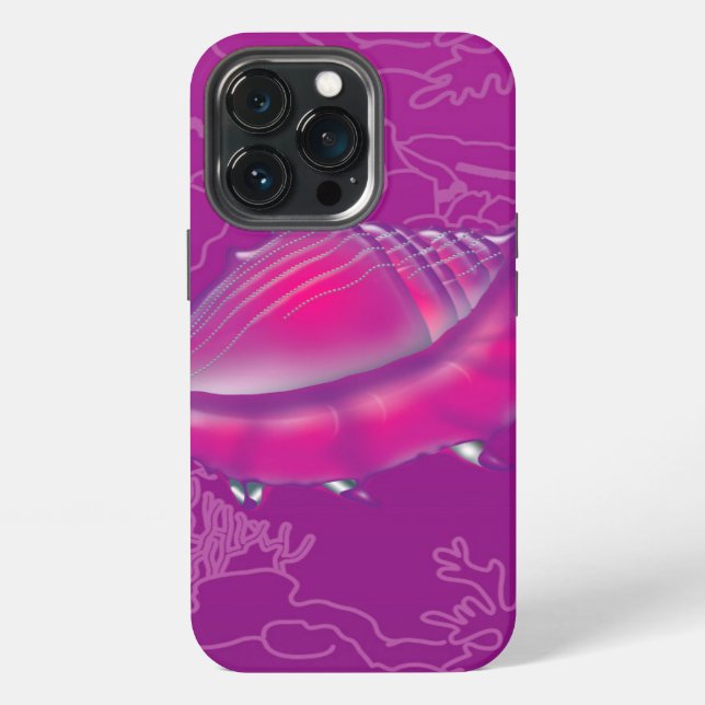 Coque iPhone Coquillage (Dos)