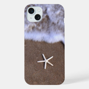 Coque iPhone 15 Plus Coquillage en forme d'étoile étui de protection po