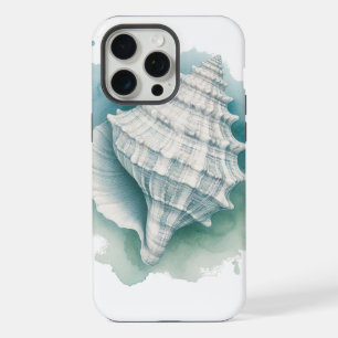 Coque iPhone 15 Pro Max Coquillage marin côtier/nautique