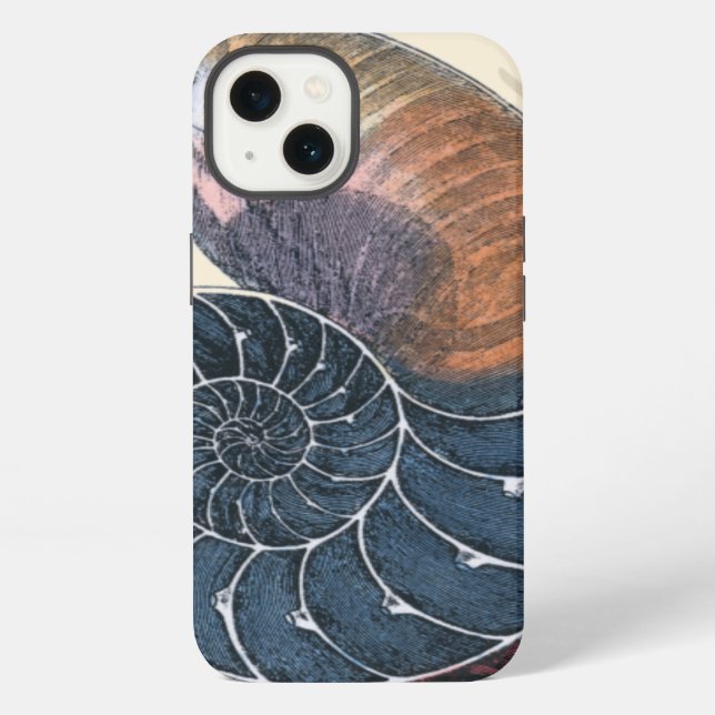 Coque iPhone Coquillage romantique (Verso)