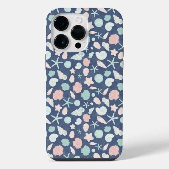 Coque iPhone Coquillages Côtiers Plage & Design Océan (Verso)