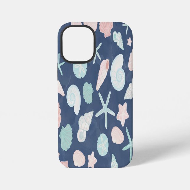 Coque iPhone Coquillages Côtiers Plage & Design Océan (Verso)