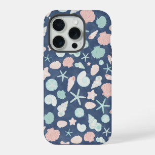 Coque iPhone 15 Pro Coquillages Côtiers Plage & Design Océan