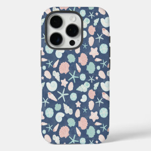 Coque iPhone 16 Pro Coquillages Côtiers Plage & Océan Design