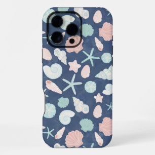 Coque iPhone 16 Pro Max Coquillages Côtiers Plage & Océan Design