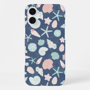 Coque iPhone 16 Plus Coquillages Côtiers Plage & Océan Design
