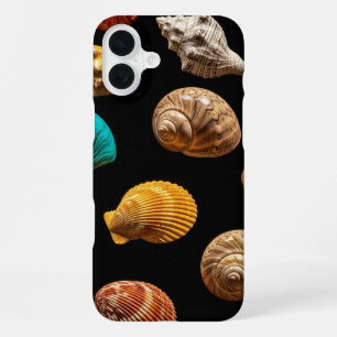Coque iPhone 16 Plus Coquillages Intriqués