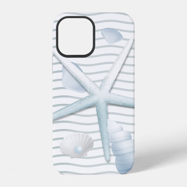 Coque iPhone Coquillages & Perles (Verso)