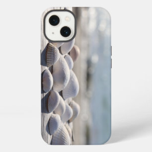 Etui iPhone 13 coquillages, plage, océan