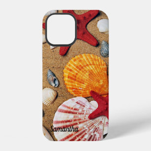 Coque iPhone 12 Coquillages sur la Plage