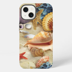 Etui iPhone 13 Coquillages sur la plage