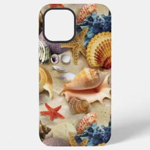 Coque iPhone 12 Pro Max Coquillages sur la plage