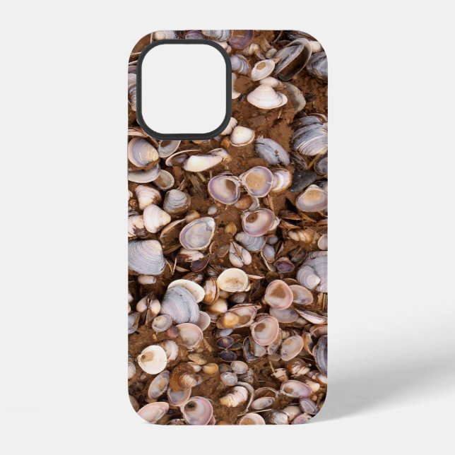 Coque iPhone Coquilles dans la boue (Verso)