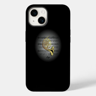 Coque Pour iPhone 14 Cor d'harmonie Avant Garde sur Globe avec Partitio