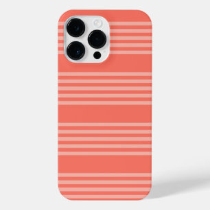Coque Pour Pour iPhone 14 Pro Max Corail vivant cinq bandes motif