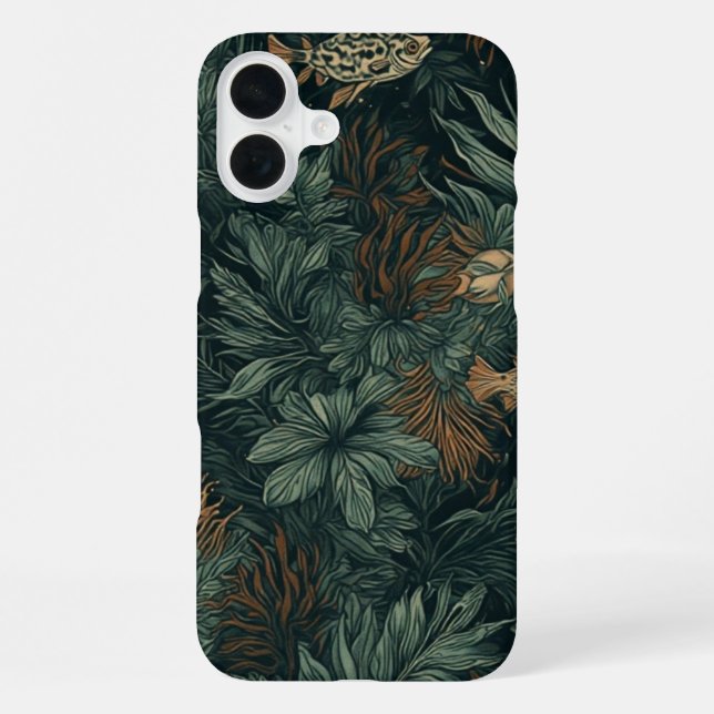 Coque iPhone Coral Cosmos Drift - Étui pour IPhone 16 (Verso)