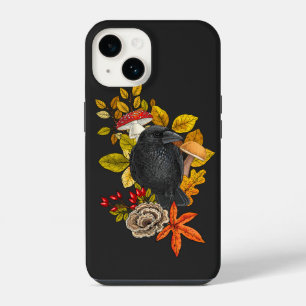 Coque Pour iPhone 14 Corbeau d'automne