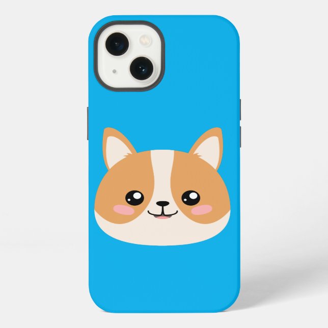 Coque iPhone Corgi (Verso)