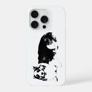 Coque iPhone 15 Pro Corgi Calme Dans Votre Main