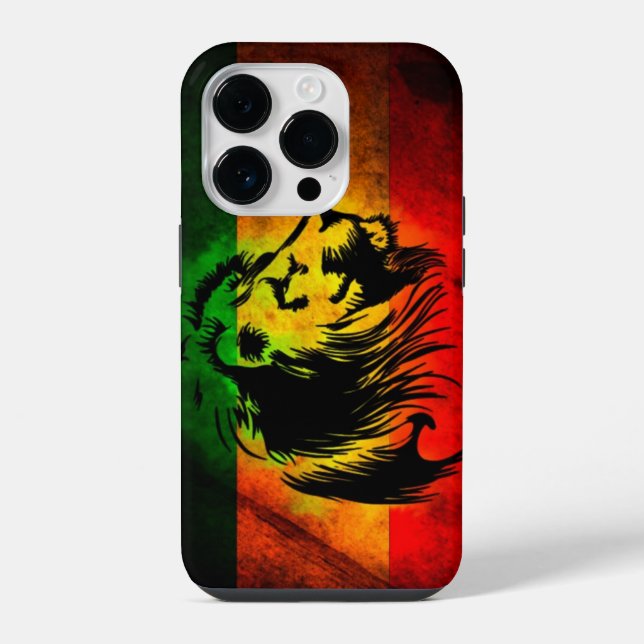 Coque iPhone cori rasta reggae graffiti (Verso)