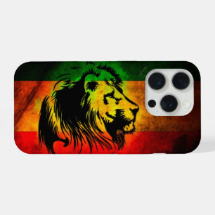 Coque iPhone 15 Pro cori rasta reggae graffiti