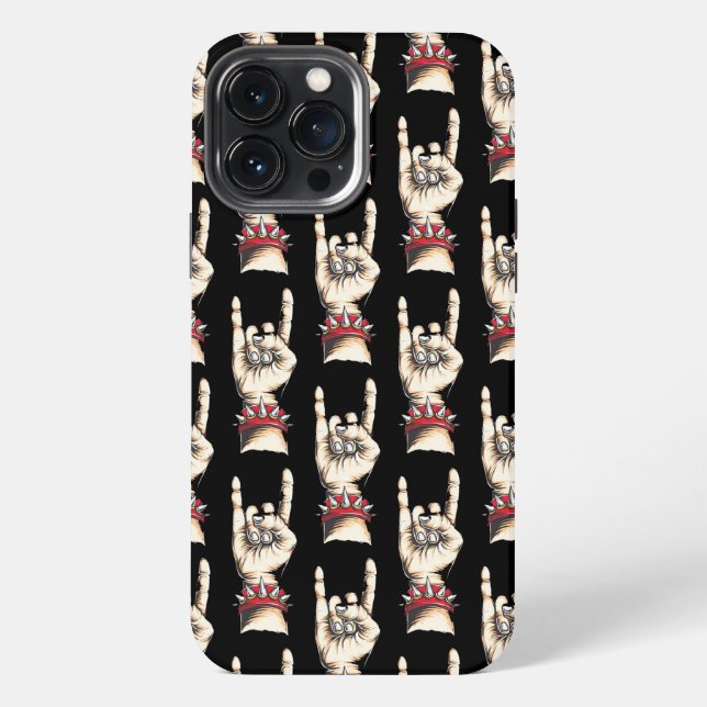 Coque iPhone Cornes noires (Verso)