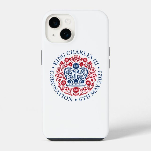 Coque iPhone Coronation du roi Charles III (Verso)