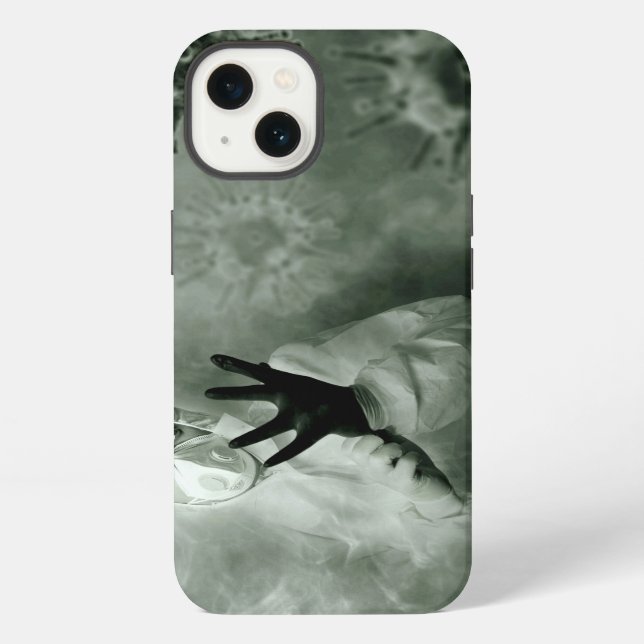 Coque iPhone Coronavirus Nurse (Verso)