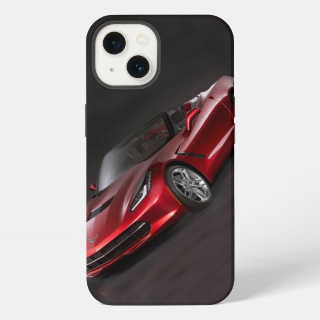 Coque iPhone corvette dure (Verso)
