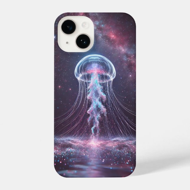 Coque iPhone Cosmic Jellyfish iphone 14 case (Verso)