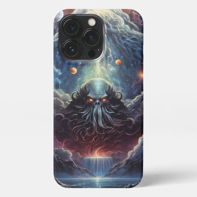 Coque iPhone Cosmic Oddities: Cthulhu (Verso)