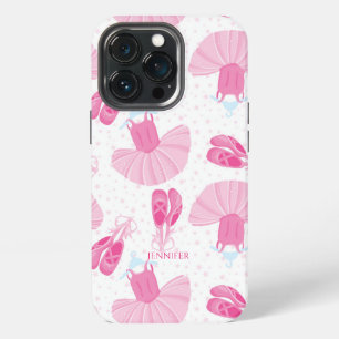 Etui iPhone 13 Pro Costume de ballet personnalisé pour filles et chau