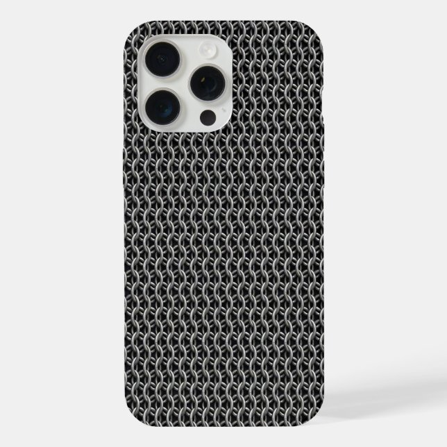 Coque iPhone Cotte de mailles Armure Médiévale (Verso)