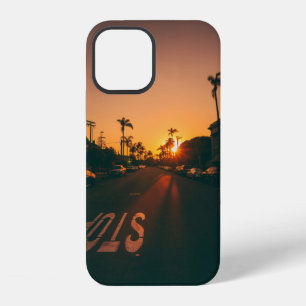 Coque iPhone 12 Coucher de soleil à l'horizon