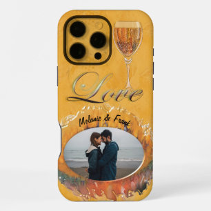 Coque iPhone 16 Pro Max Coucher de soleil abstrait Amour 0612