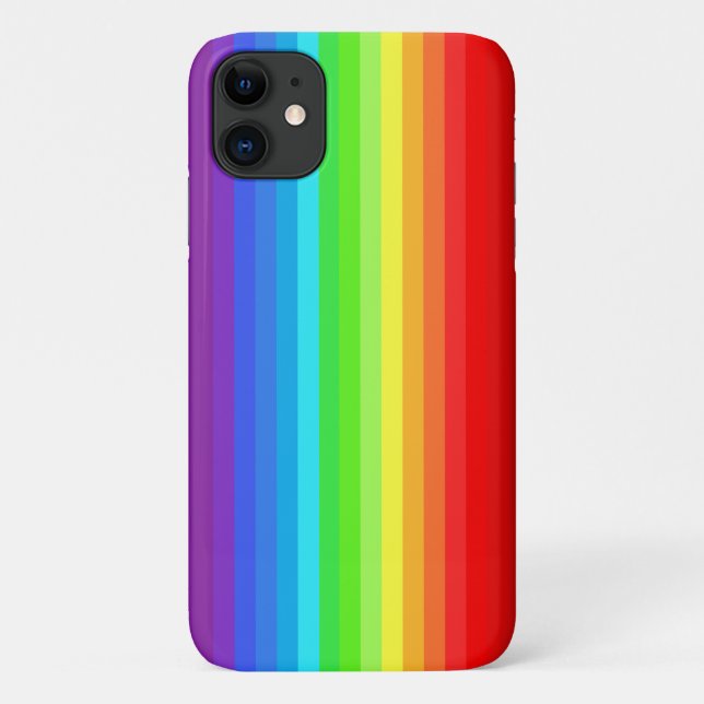 Coque iphone couleur arc-en-ciel (Dos)
