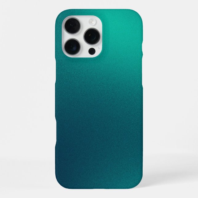 Coque iPhone Couleur bleu dégradé  (Verso)