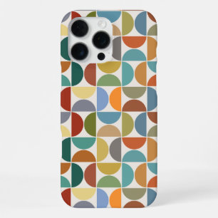 Coque iPhone 16 Pro Max Couleur du Motif des cycles MCM sur la crème
