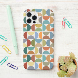 Coque iPhone 12 Pro Couleur du Motif des cycles MCM sur la crème