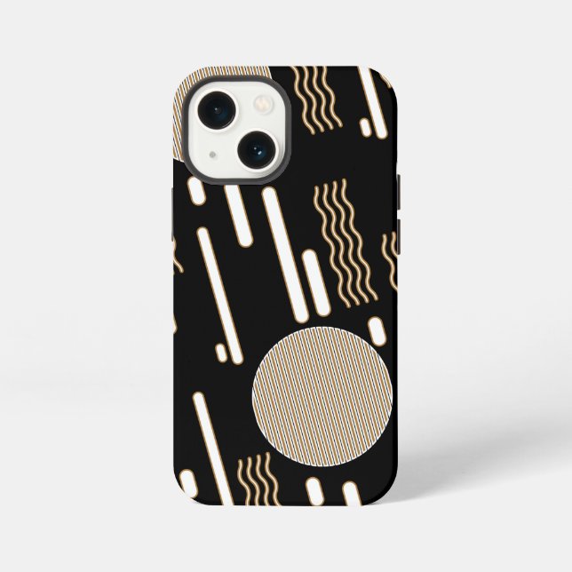 Coque iPhone Couleur noire (Verso)