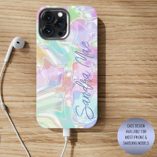 Coque iPhone 15 Pro Max Couleur personnalisée Cute Fun Motif d'aquarelle d