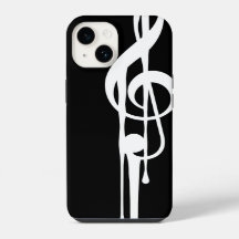 Couleur personnalisée MELTPOINT BLACK White G-Clef