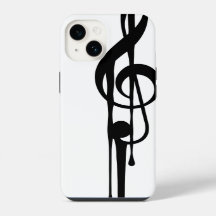 Couleur personnalisée MELTPOINT WHITE Black G-Clef