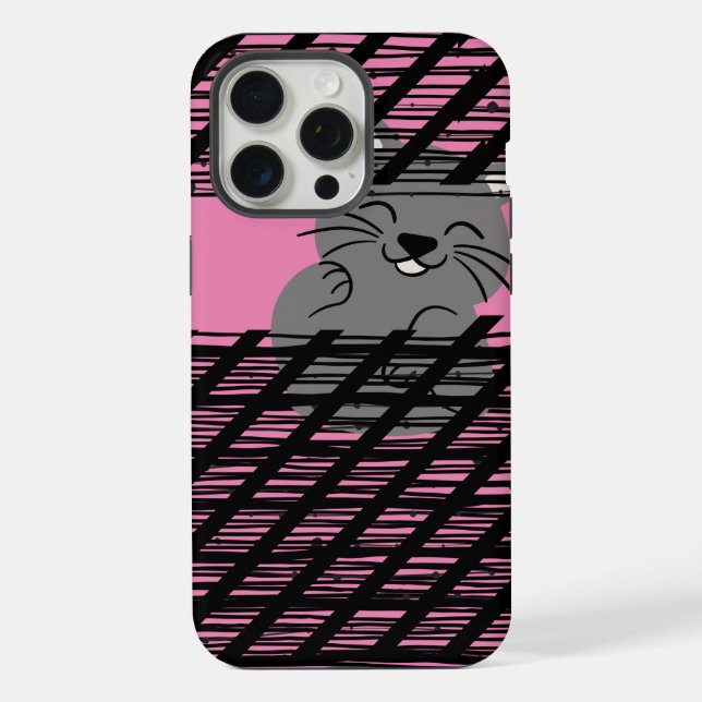 Coque iPhone Couleur rose (Verso)
