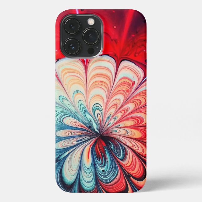 Coque iPhone Couleur rouge (Verso)