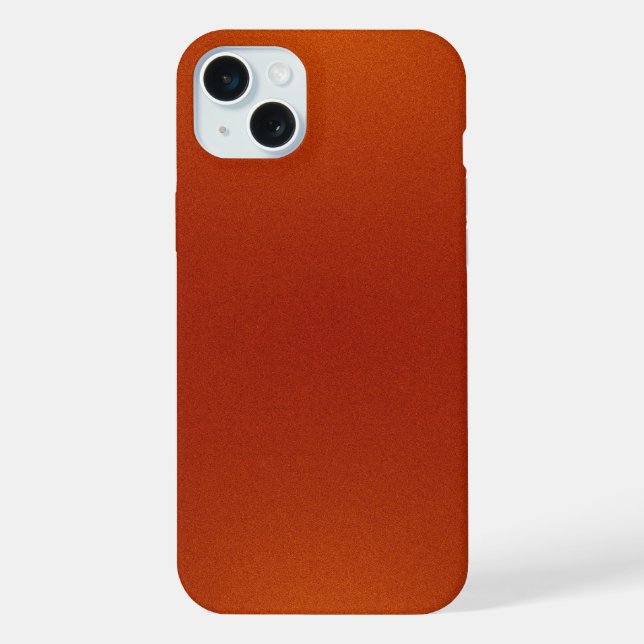 Coque iPhone Couleur rouge dégradé (Verso)