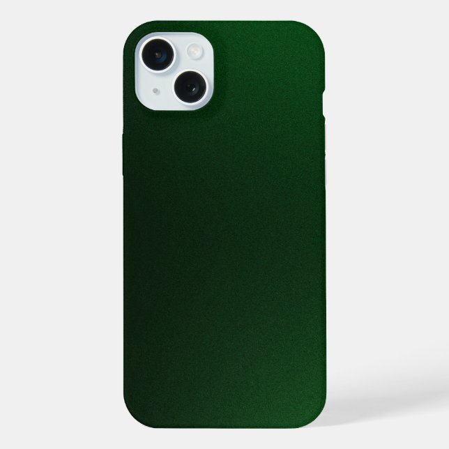 Coque iPhone Couleur vert dégradé (Verso)