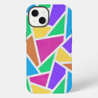 Etui iPhone 13 Couleurs arc-en-ciel clair mosaïque Coque-coque ip